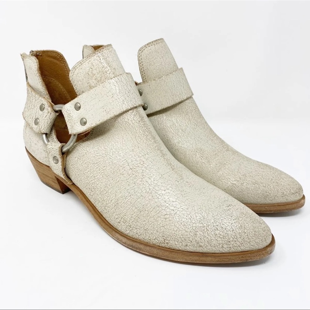 Frye Ray Harness Ankle Boots